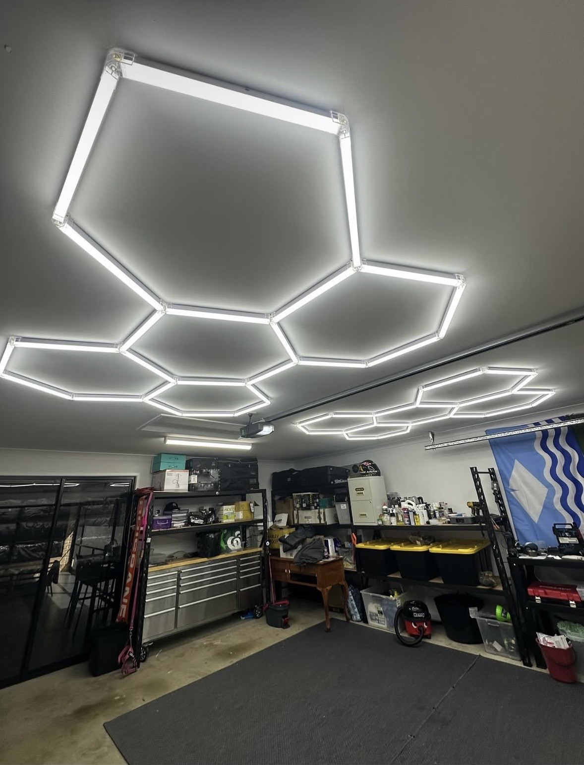 Completed electrical work