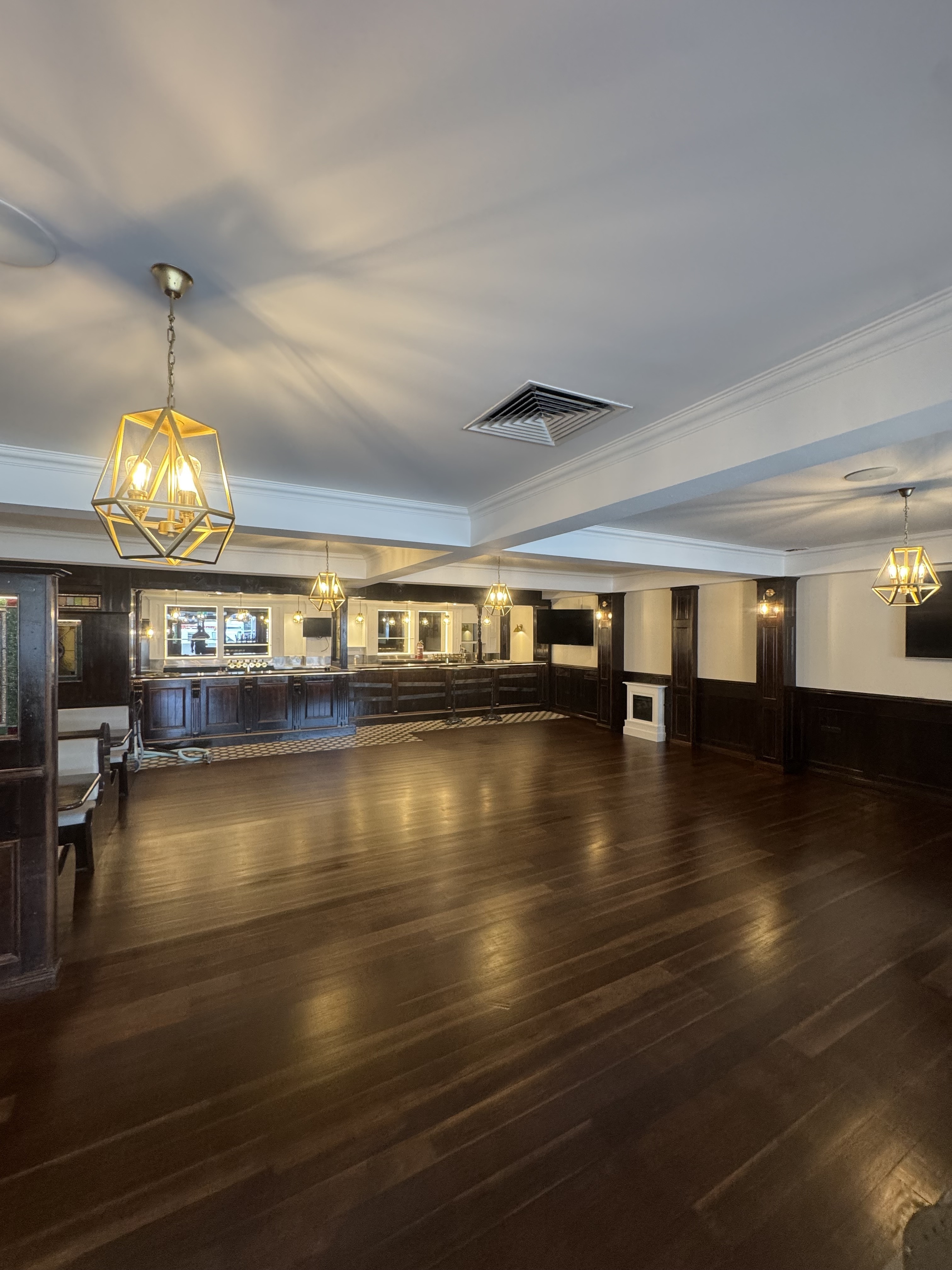 Completed electrical work